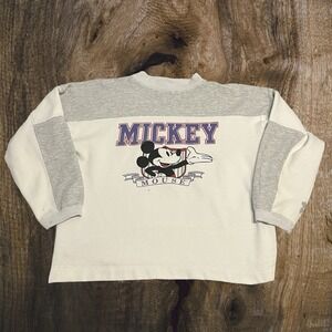 Vintage 90s Disney Wear‎ Mickey Mouse Crewneck Sweatshirt XL